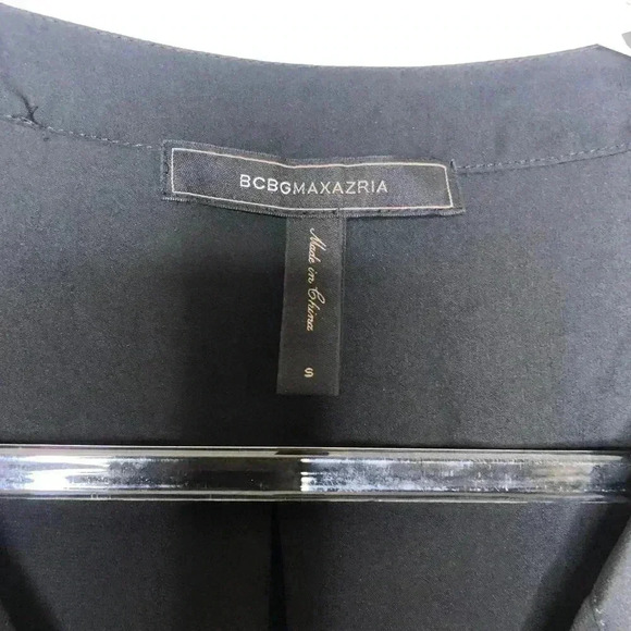 BCBG MaxAzria Black Dress Tarin sz S - Picture 4 of 8